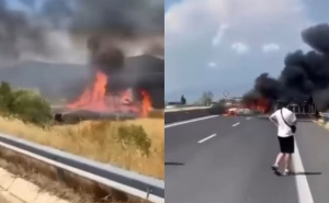 Užas u Grčkoj: Troje ljudi izgorjelo u automobilu nakon sudara s kamionom