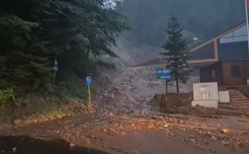 Propale investicije od 50 miliona KM: Klizište uništilo put kod skijališta "Igrište" kod Vlasenice
