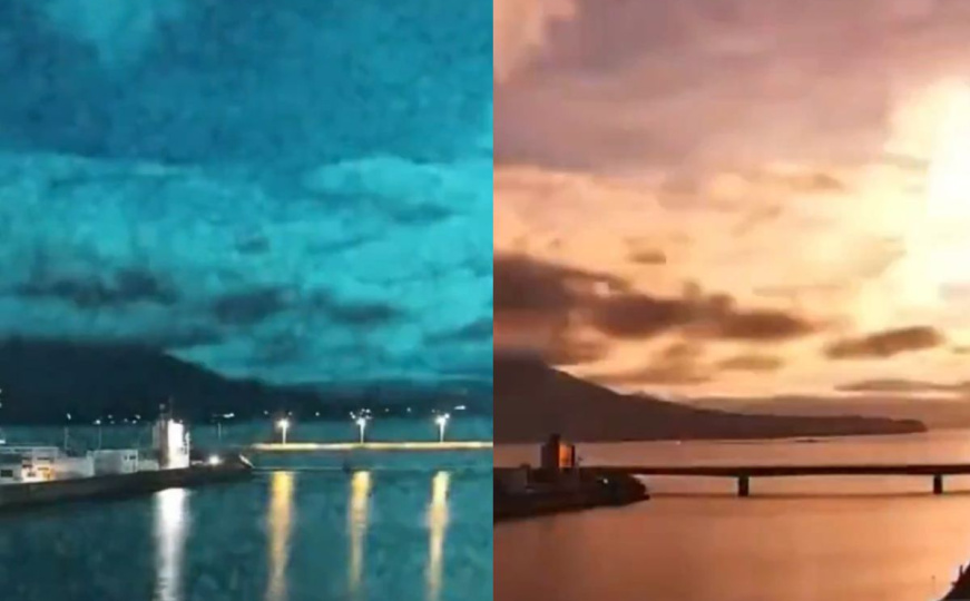 Spektakl na nebu: Meteor preletio iznad vulkana, kamere sve snimile