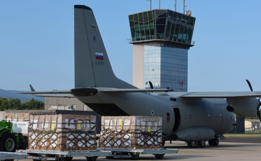 Historijska misija: Slovenija vlastitim kapacitetima poslala pomoć u Gazu