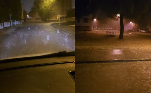 Snažno nevrijeme pogodilo Hrvatsku: Umag pod vodom, padao i led