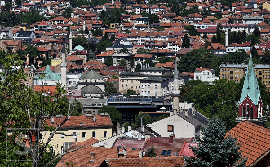 Bistrička stanica: Sa ovog mjesta pruža se jedan od najljepših pogleda na Sarajevo