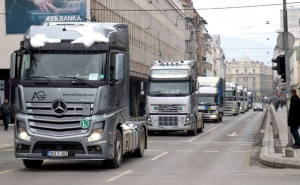 Prijevoznici kritikuju Edina Fortu: "Od 17 tačaka nije realizirano ništa, novi protest u septembru"