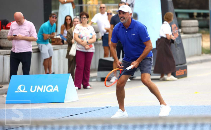 Sarajevo na mreži: Goran Ivanišević odigrao egzibicioni meč u srcu glavnog grada