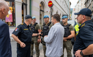 Sigurnost na vrhunskom nivou: SFF bez incidenata, Katica obišao policijske službenike na terenu