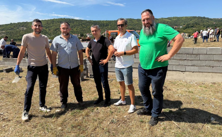 Napreduju radovi u Stocu: Na lokaciji i federalni ministar Nerin Dizdar, tu je i Salmir Kaplan