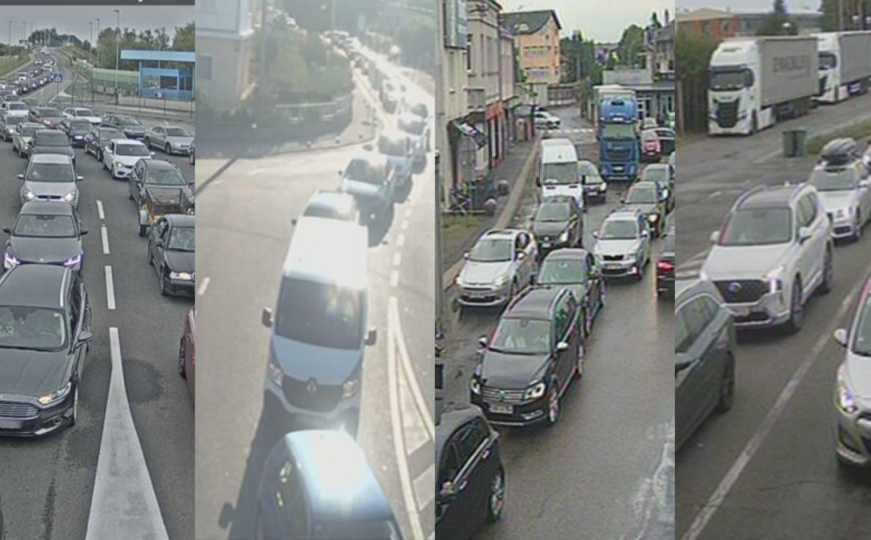 Gužve na graničnim prijelazima: Duge kolone putničkih vozila na izlazu iz BiH