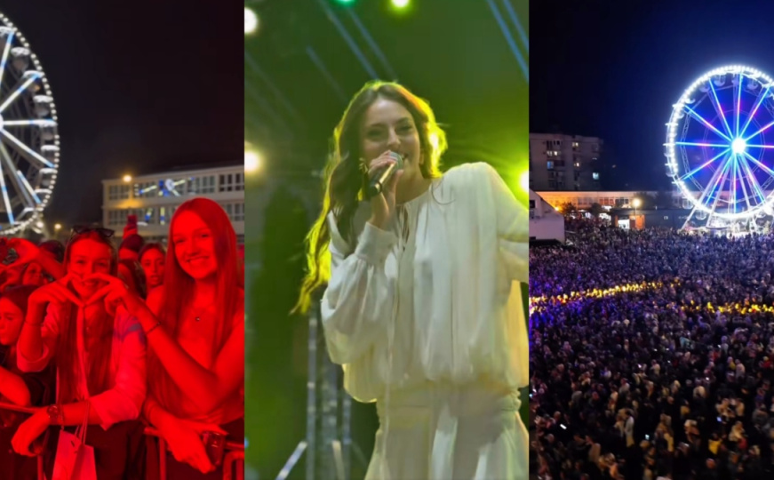 Trg je bio krcat: Pogledajte kako je bilo na koncertu Džejle Ramović na Ilidži