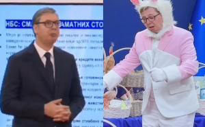 Vučić napravio dar-mar, društvene mreže se usijale: "Uskršnji zeko da nas malo zeza"