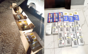 Akcija Tompus u BiH: Uhapšena jedna osoba, policija našla i 4.510 paklica cigareta