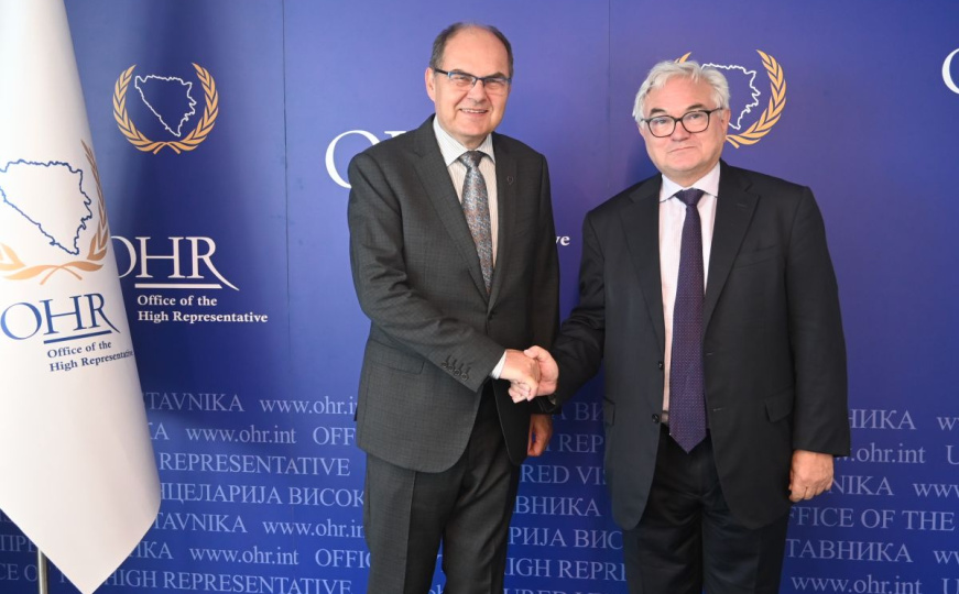 Novi njemački ambasador i Christian Schmidt održali sastanak: Podrška euroatlanskom putu BiH