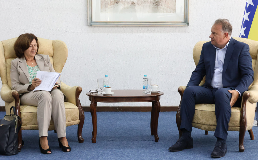 Nikšić s predstavnicom EBRD-a: Razgovarali o ključnim infrastrukturnim projektima u FBiH
