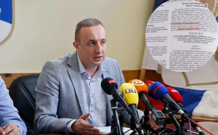 "Vlast jedno priča, drugo radi": Službeni glasnik RS-a objavio odluku Christiana Schmidta