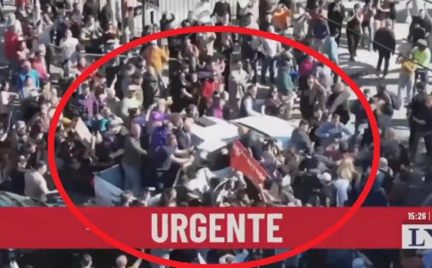 Dramatični prizori iz Buenos Airesa: Predsjednik Argentine jedva izvukao živu glavu