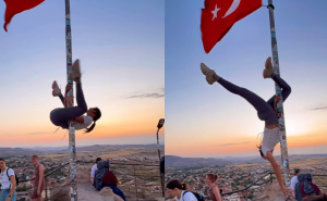 Influenserica iz BiH razbjesnila javnost u Turskoj: Plesala oko stuba s zastavom, vlasti ogorčene