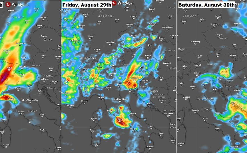 Duboka ciklona donosi oluje nad Europom: Snažno nevrijeme kreće se prema Balkanu i Mediteranu