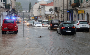 Nevrijeme pogodilo i Trebinje: Za četiri sata palo više od 60 litara kiše