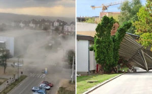 Nevrijeme hara Srbijom: Vjetar čupao drveće, izbilo 16 požara u zemlji