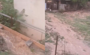 Dramatični snimci iz Hercegovine: Nova kiša donijela nove bujice među kućama kod Mostara