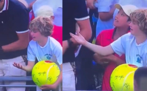 "Ljigavac, krade od djeteta": Milioner uzeo kačket dječaku na US Openu, oglasio se i slavni teniser