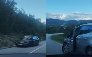 Saobraćajna nesreća na Manjači, stvorile se ogromne gužve