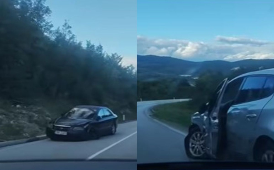 Saobraćajna nesreća na Manjači, stvorile se ogromne gužve