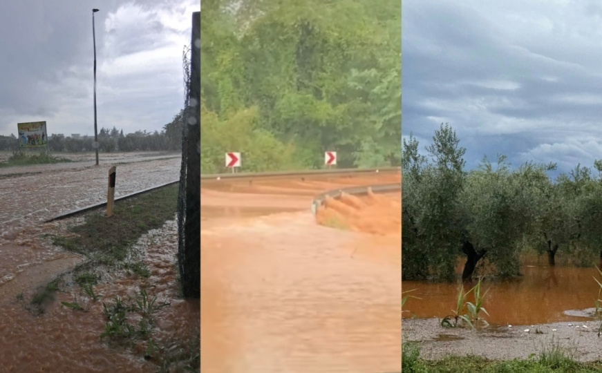 “Vodena bomba” pogodila zapadnu Istru: Poplave u hotelima, vrtićima i vinogradima - šteta milionska