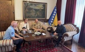 Ramo Isak s predstavnicima EUFOR-a o sigurnosnoj situaciji u BiH: Dogovorili zajedničke aktivnosti