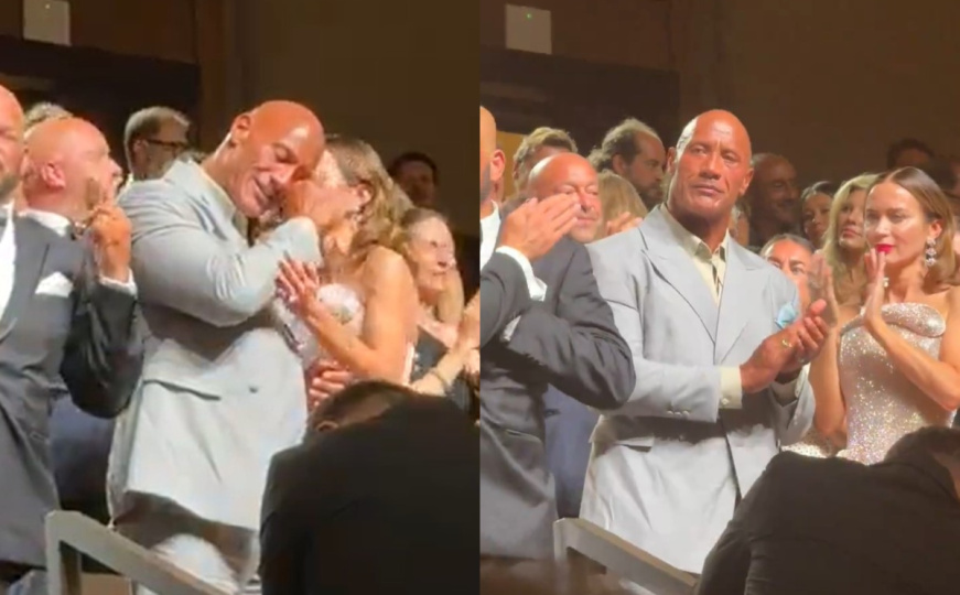 The Rock se rasplakao nakon 15-minutnih ovacija za ulogu života: Predviđaju mu Oscara