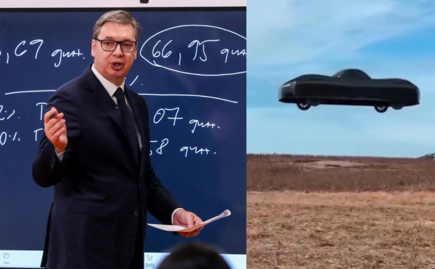 Vučić obećao novo čudo: Leteći automobili do 1. decembra 2026. godine u Srbiji