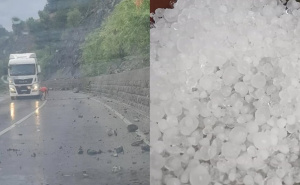 Snažno nevrijeme u Srbiji: Ulice prekrivene ledom, pokrenuli se odroni, izdato hitno upozorenje