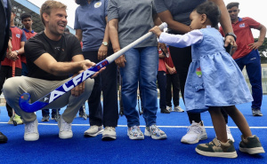 Odigrana i hokejaška utakmica: Njemačka i Indija jačaju veze zbog američkih carina