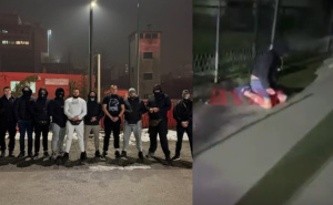 Uznemirujuće: Objavljen snimak kako članovi grupe "Panter" tuku nepoznatog direktora