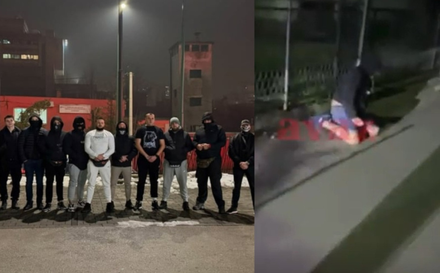 Uznemirujuće: Objavljen snimak kako članovi grupe "Panter" tuku nepoznatog direktora