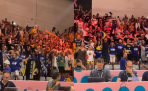 "Ko ne skače, mrzi Bosnu": Pogledajte kako naši navijači u Limassolu slave historijsku pobjedu