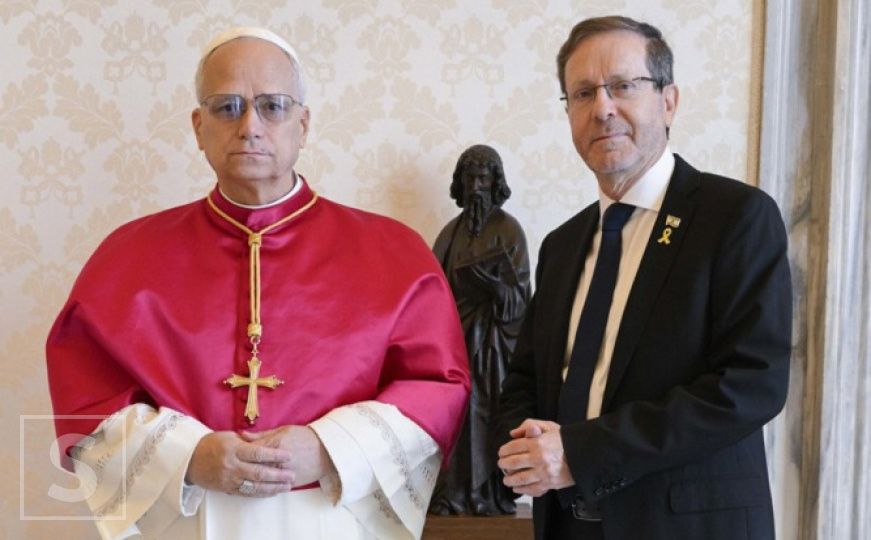 Papa Leo u Vatikanu s izraelskim predsjednikom: Hitno osloboditi taoce i prekinuti rat u Gazi