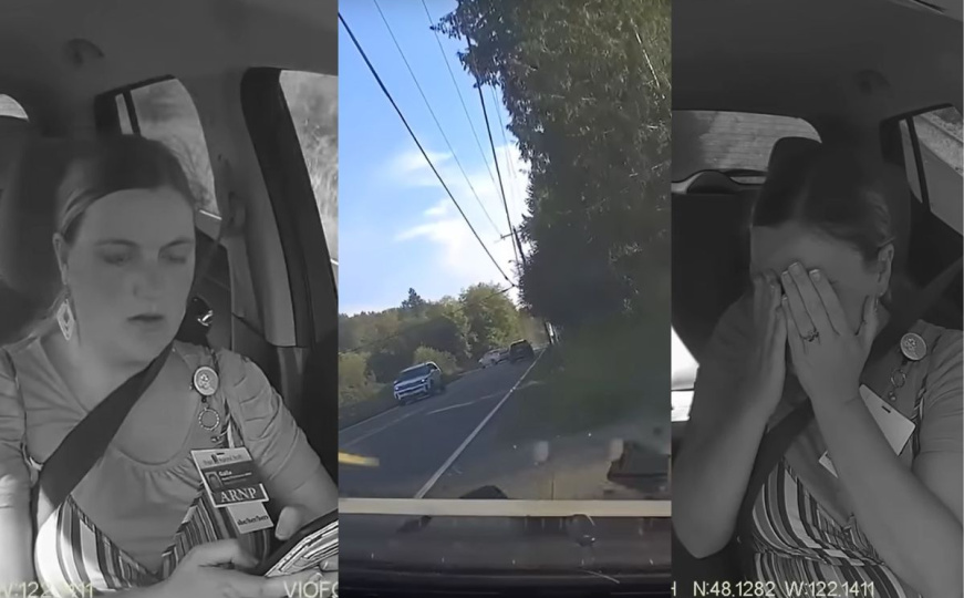 Kamera sve snimila: Koristila telefon tokom vožnje pa sletjela s ceste i slupala iznajmljeni auto