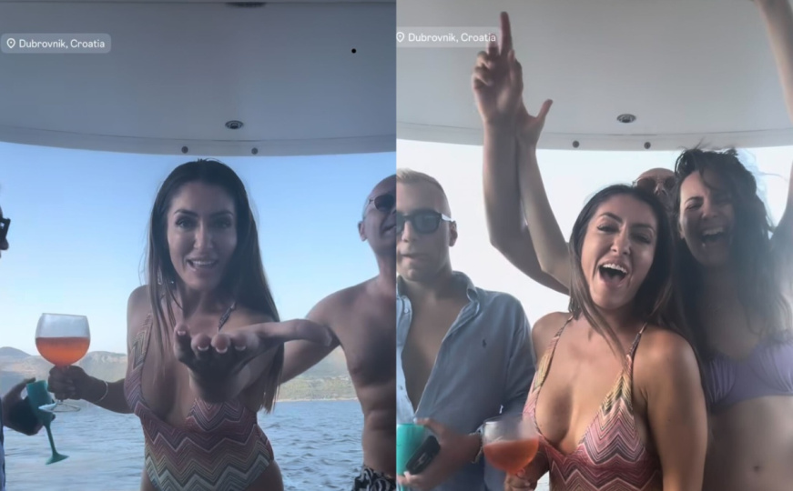 Hana Hadžiavdagić proslavila suprugov rođendan, pa zapjevala Thompsona: "Ako ne znaš šta je bilo"