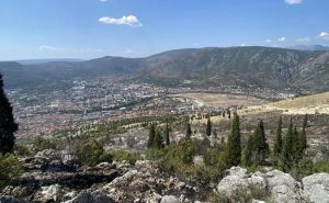 Akcija pošumljavanja požarom pogođenih površina u BiH: Prva akcija na brdu Fortica kod Mostara