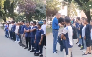 Državljani Kine i Bangladeša na Vučićevom skupu: Pogledajte kako ih postrojava SNS funkcioner