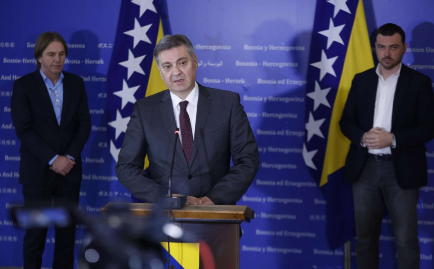 Zvizdić, Magazinović i Kojović: Podnijeli smo zahtjev Ustavnom sudu BiH zbog građanina Dodika