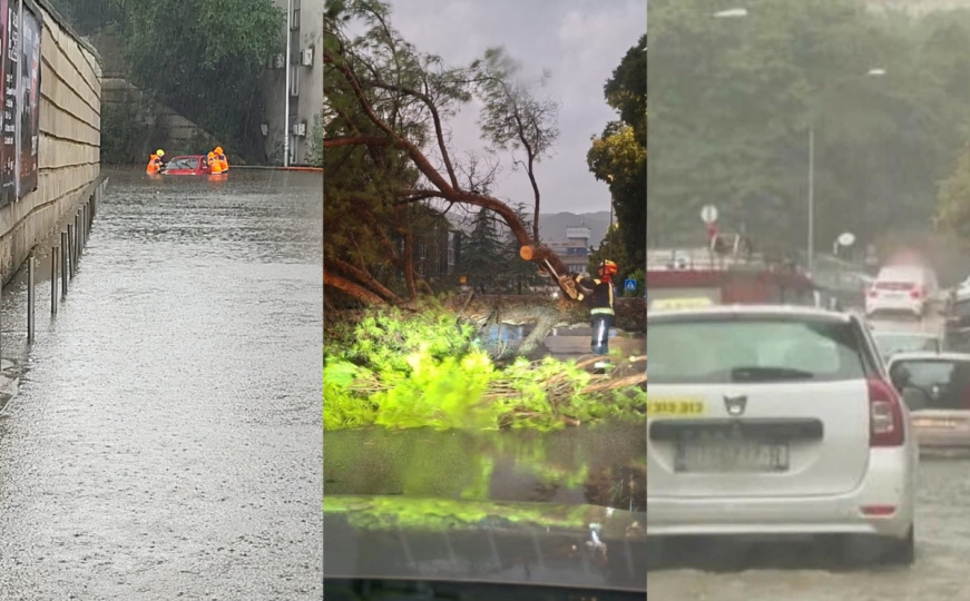 Ekstremne padavine pogodile Jadran: U dolini Neretve jugo rušilo stabla