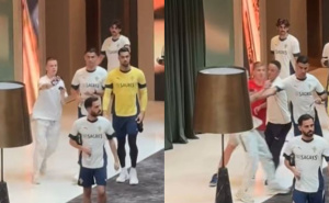 Cristiano Ronaldo odgurnuo pa opsovao obožavatelja koji se htio fotografisati s njim