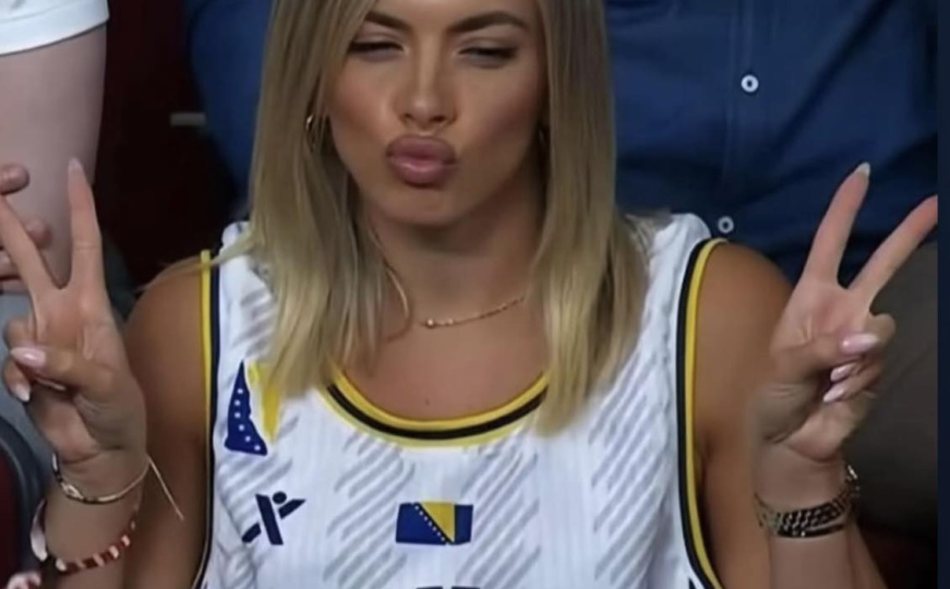 Misteriozna ljepotica u dresu BiH: Otkriveno ko je djevojka koja je 'ukrala' show na Eurobasketu