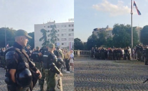 Napeto u Beogradu: Skup pristalica i protivnika vlasti, policija potiskuje građane