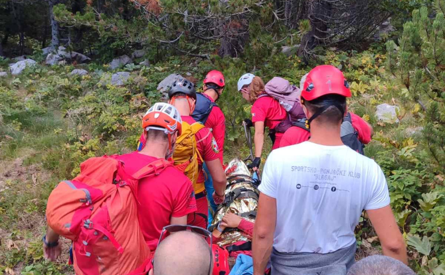 Planina Prenj: Deset spasilaca izvuklo povrijeđenu planinarku