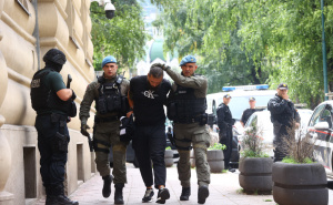 Pogledajte privođenje Pantera u Tužilaštvo KS