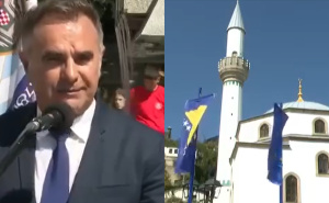 Hrvatski general prekinuo govor u Jajcu: "Pričekat ćemo da molitvu izraze naši partneri"