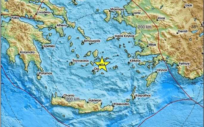 Snažan zemljotres pogodio Grčku