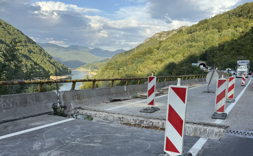Vozači ogorčeni zbog gužvi: Oglasile se JP Ceste FBiH o radovima na mostu Crnaja, evo šta kažu